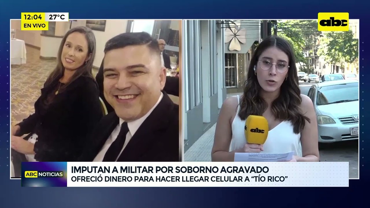 Imputan a militar por soborno agravado