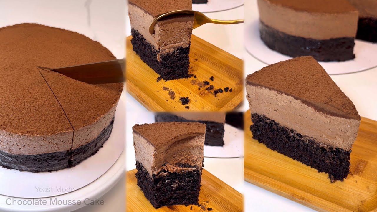 CHOCOLATE MOUSSE CAKE Recipe