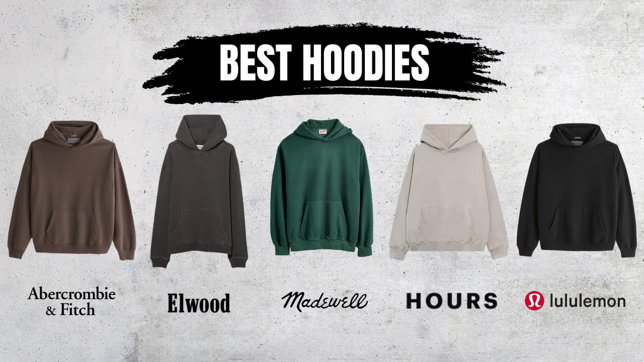 5 лучших толстовок на любой бюджет! (Abercrombie, Lululemon, Elwood, Hours и Madewell)