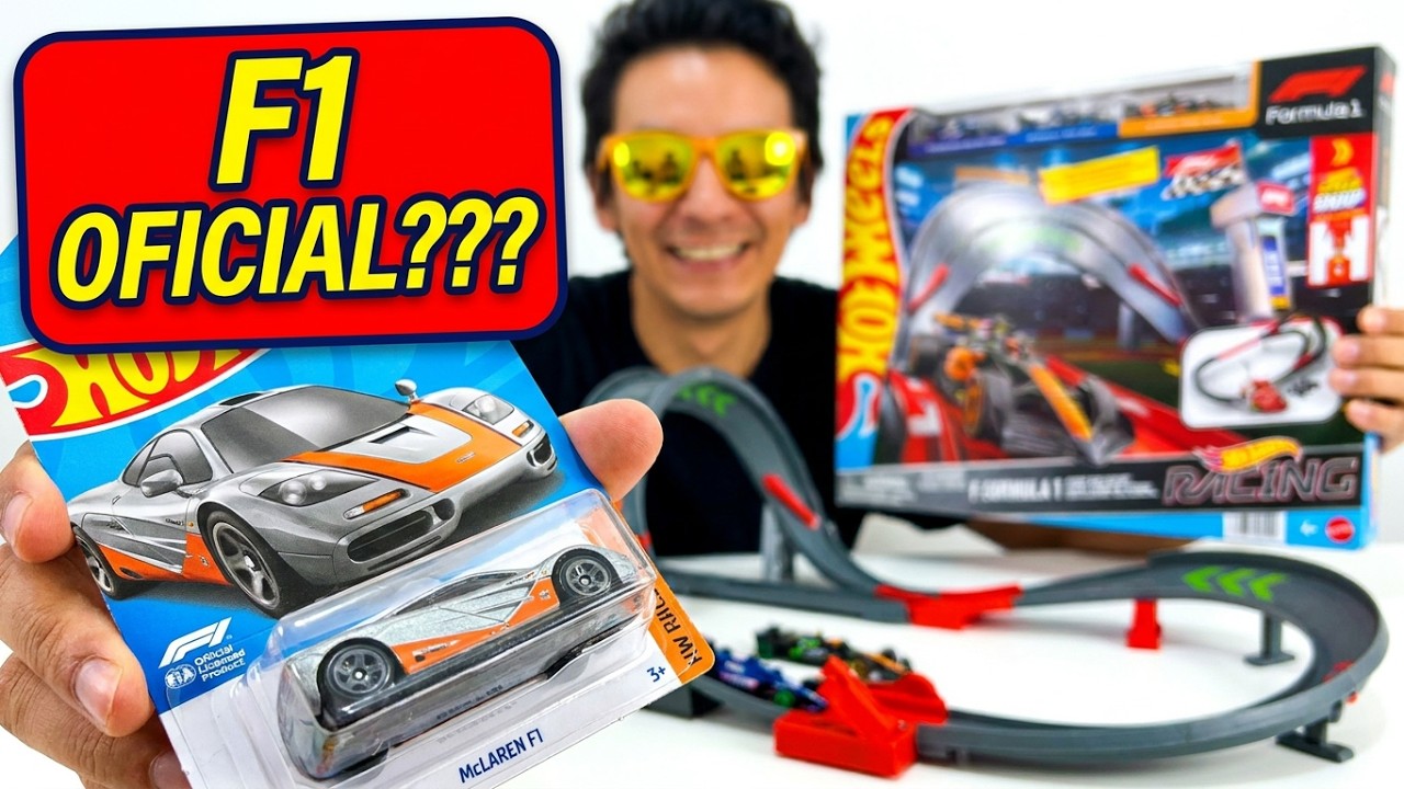 F1 Circuito de Carreras Sprint 🏎️ HOT WHEELS RACING