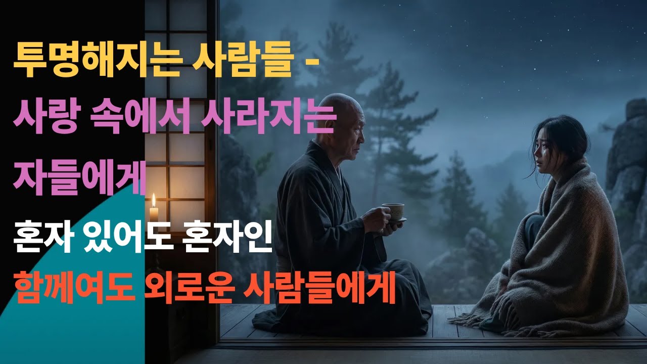 남녀 심리- 투명해지는 사람들 이야기  1부 - 사랑 속에서 사라지는 자들에게   혼자 있어도 혼자인, 함께여도 외로운 사람들에게. 마키아벨리
