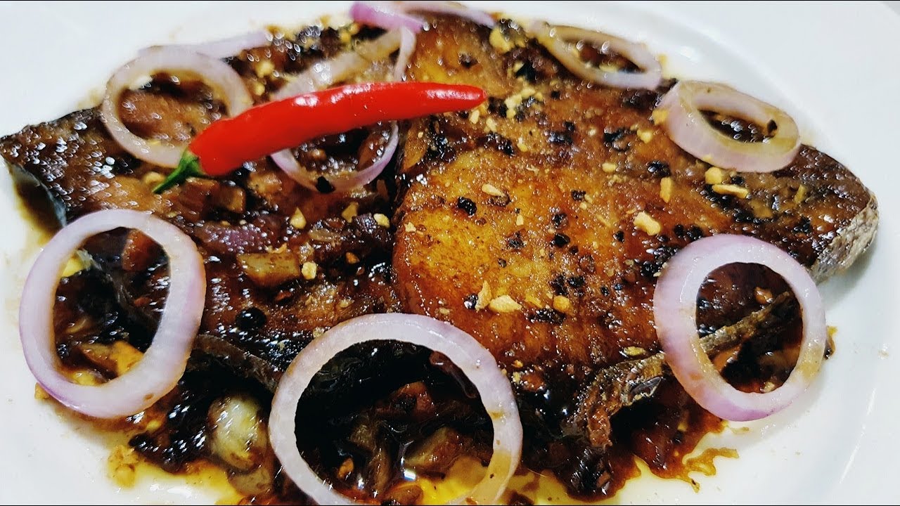 WOW! TANIGUE FISH STEAK SPECIAL RECIPE! 😮 SAUCE LANG, ULAM NA!👍TRY DADA KOO'KS VERSION😀