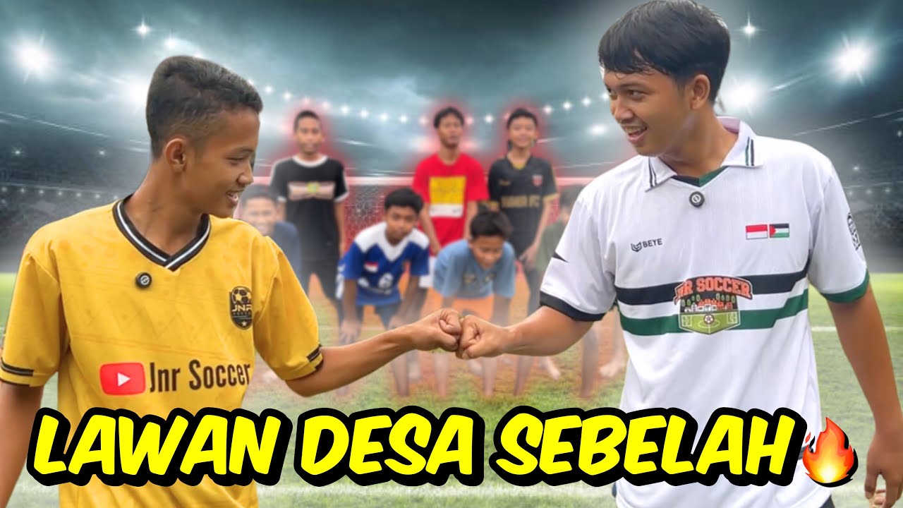 Full Tim JNR Soccer SPARING Lawan Desa Sebelah!!