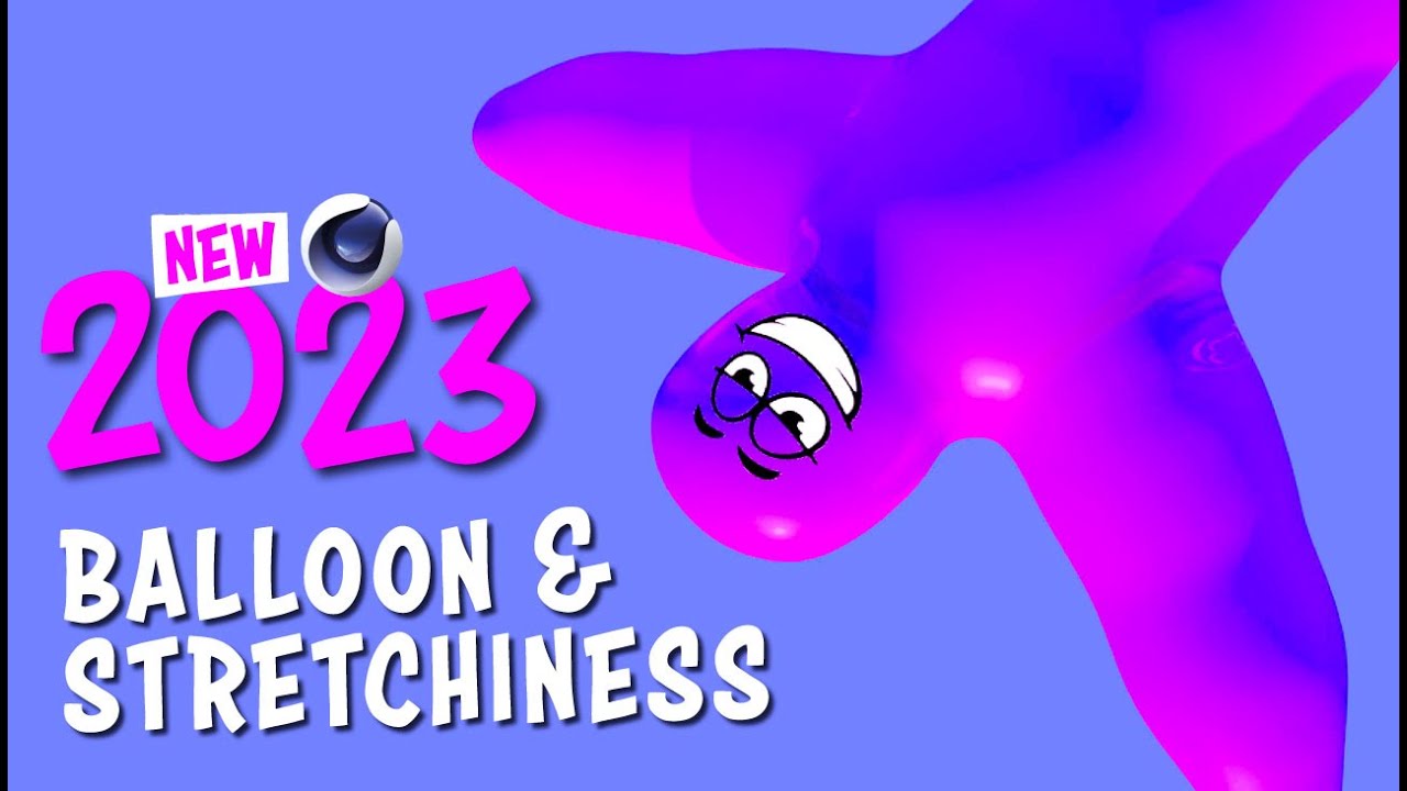 Awesome Dynamic Balloon Inflation in Cinema 4D 2023