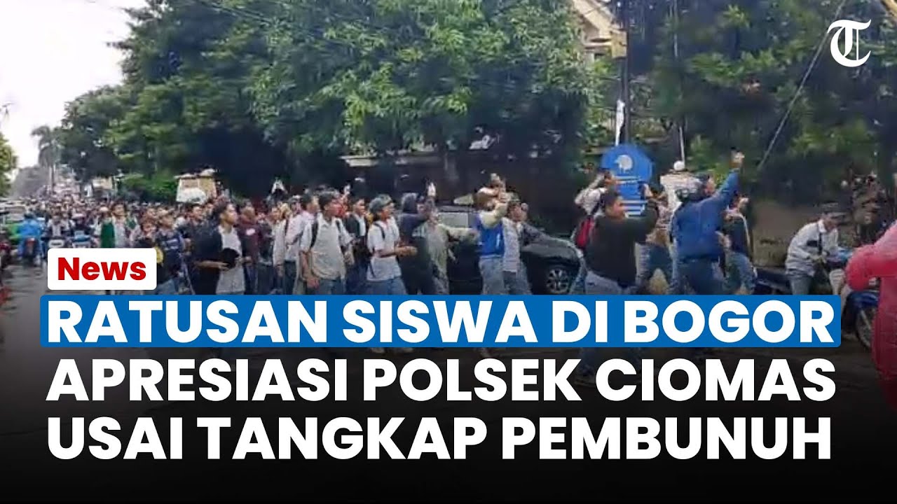 Pelaku Pembunuh Siswa SMK di Bogor Ditangkap, Polsek Ciomas Dapat Apresiasi