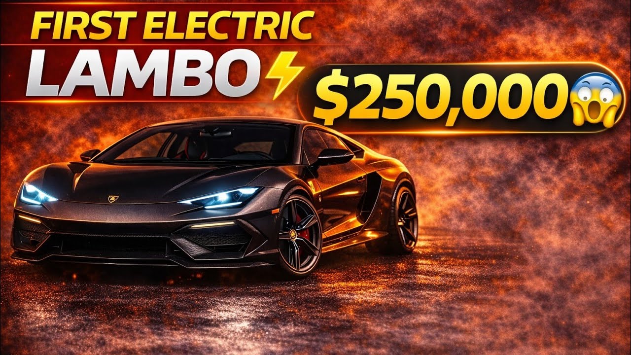 First Electric Lamborghini Changes Everything.