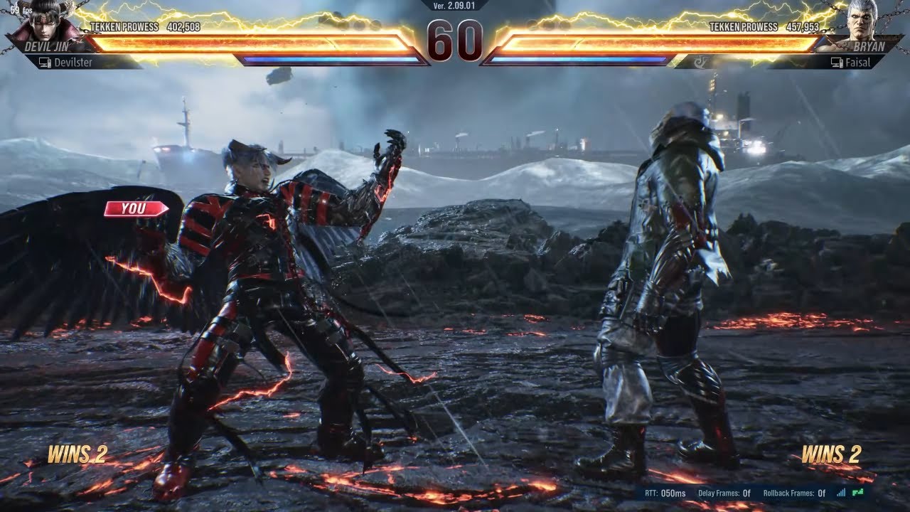 Wavu Wavu DevilJin Fights Crazy Aggressive G.O.D 1 Bryan!