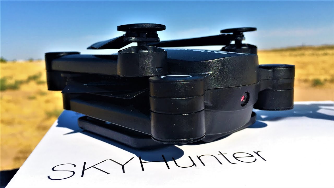 FLYSTER X8TW SKYHUNTER Foldable RC Pocket Drone - wifi phone app control flights