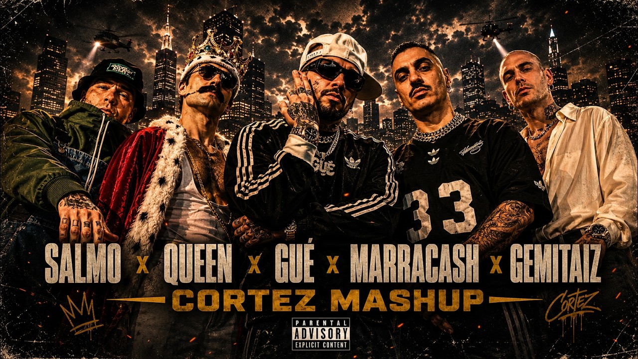Queen x Salmo x Gu&egrave; x Gemitaiz x Marra - (Mashup by Cortez)