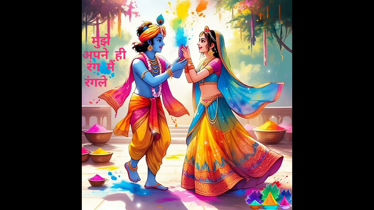 Mujhe apne hi rang mein rangle || bhajan|| Dard bhara || krishna bhajan 