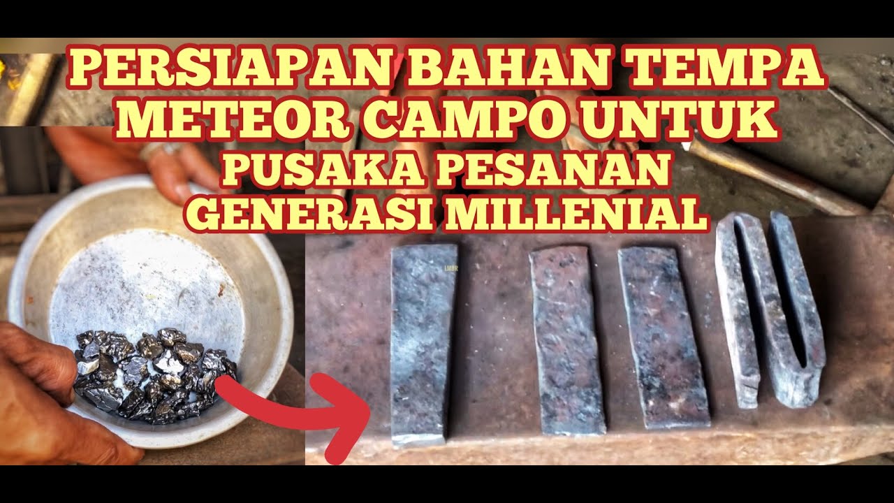🐮🔥Langkah Awal Pemesanan Pusaka Keris Millenial | Penentuan hari & Persiapan bahan meteor