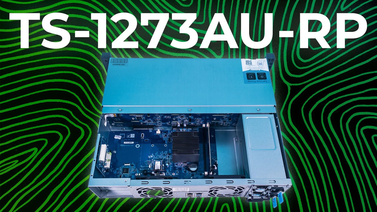 Servidor de 12 bahías con 2.5 GbE - QNAP TS-1273AU-RP