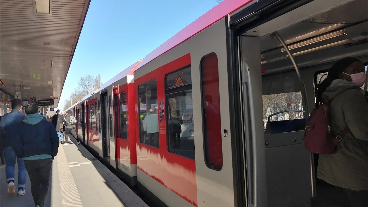 S-Bahn Hamburg Mitfahrt von Barmbek bis Ohlsdorf in der BR 474 PLUS auf der „S11“(S1)