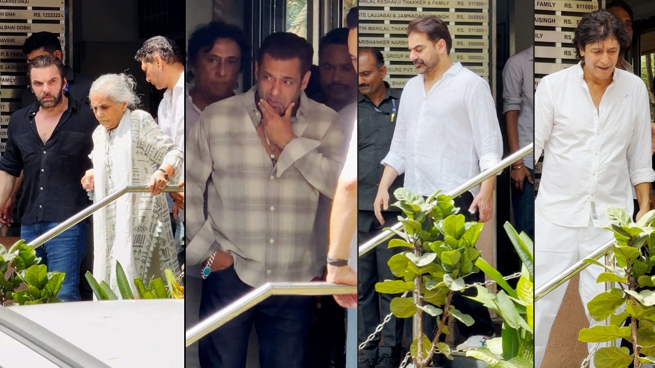 Salman Khan, Arbaaz Khan, Sohail Khan With Mother Sushila Charak Visuals | Kumud Rane | MS Bollywood