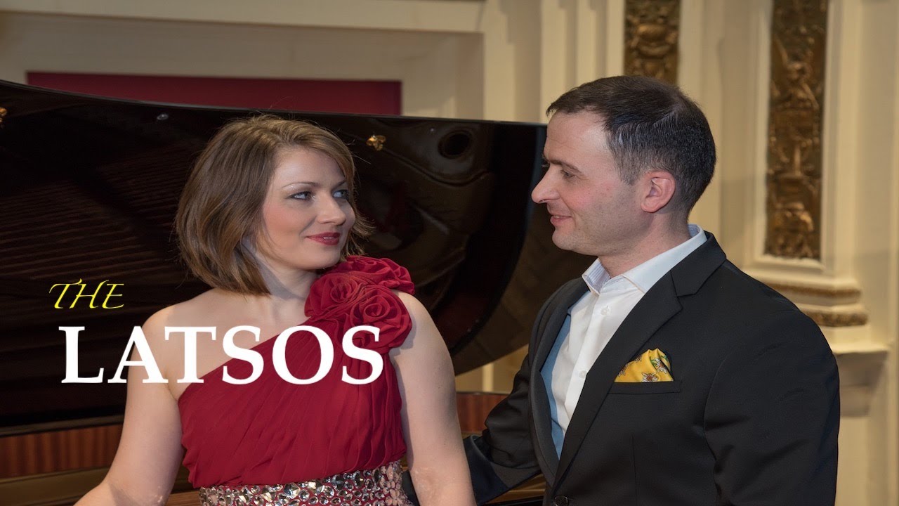 The Latsos Piano Duo performs Joe Giarrusso: Serenade Op. 66 for  Piano Four Hands