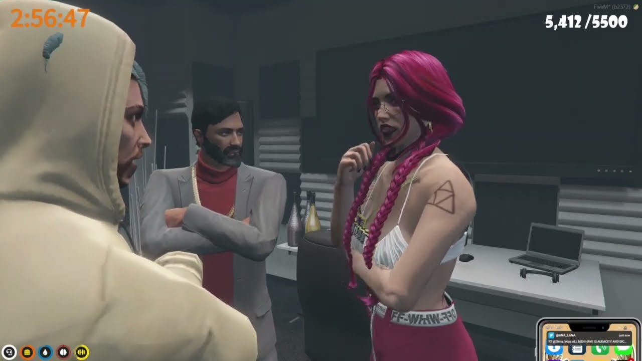Dwayne & Lana meeting gets HEATED... Lana WALKS OUT | Mandem No Pixel 3.0