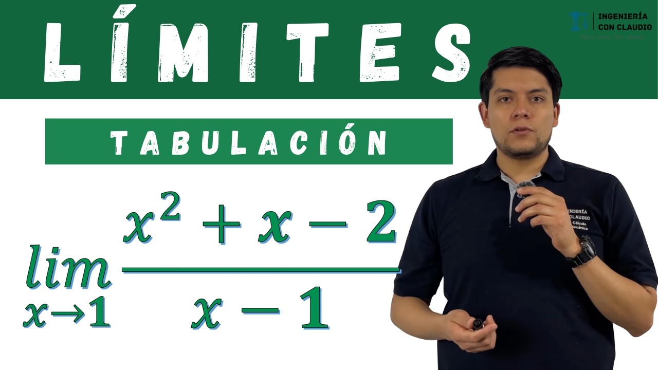 Límite con Indeterminación 0/0 | Método de Tabulación Explicado Fácil ¡No te compliques!
