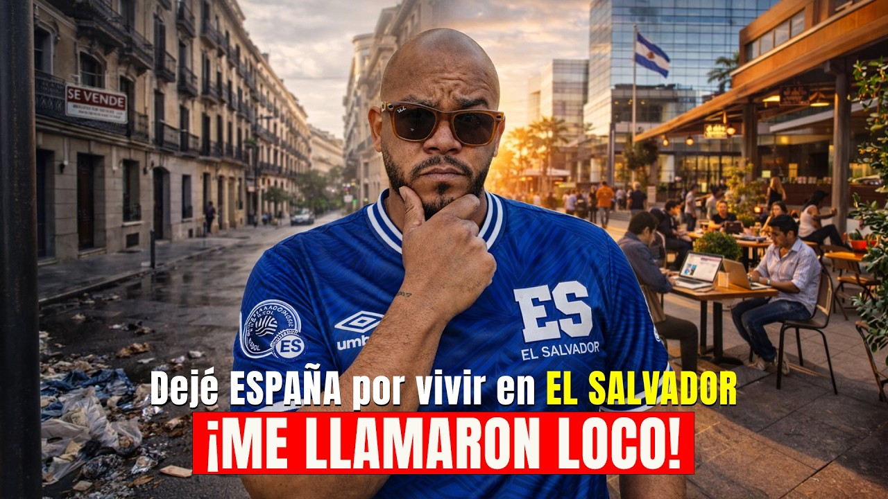 ESPAÑOL abandona ESPAÑA por EL SALVADOR ¿VALIÓ LA PENA?  🇪🇸🇸🇻