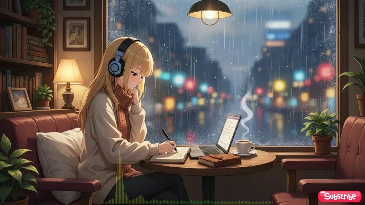 Late Night Coffee Shop ☕ Jazz Lofi for Deep Work & Study (24/7 Live)