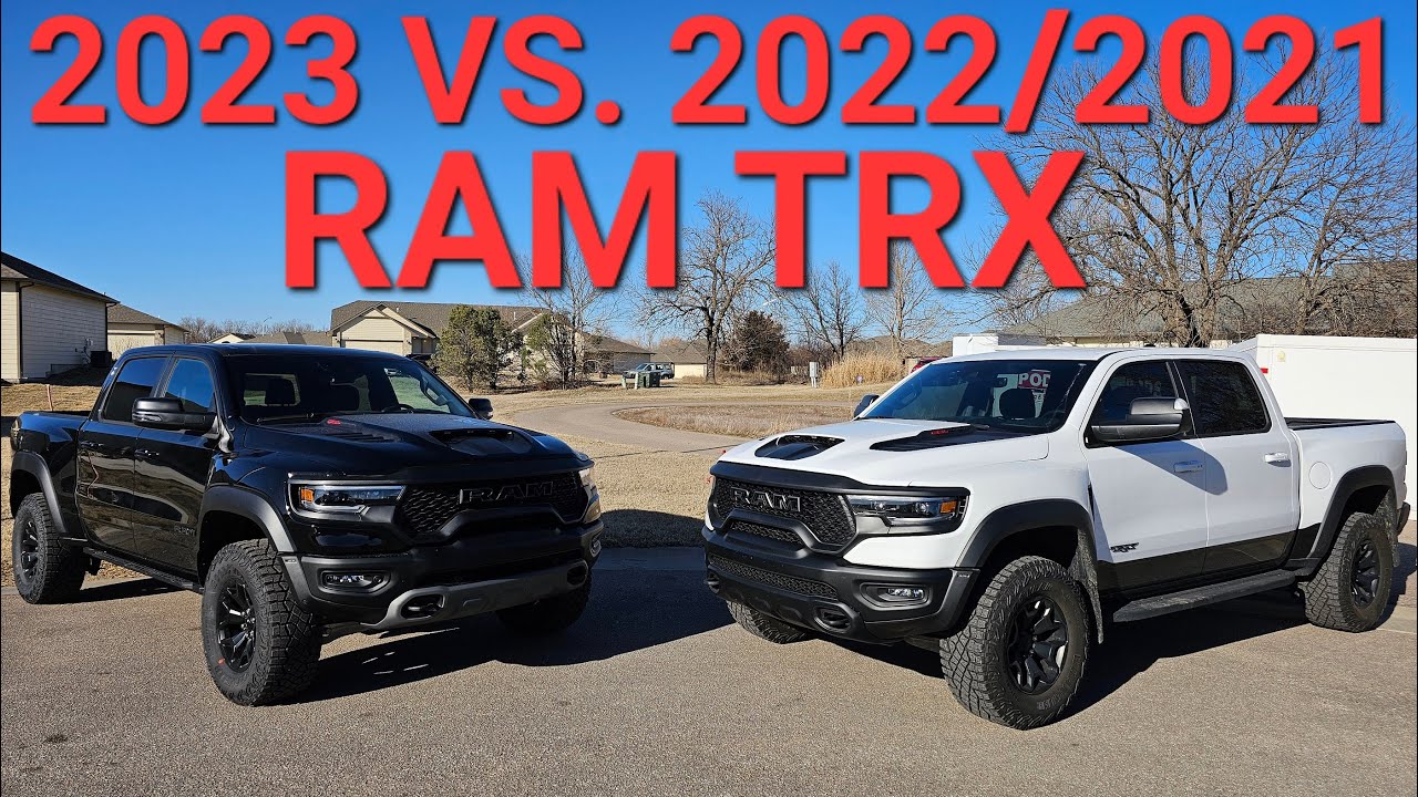 2023 против 2022 2021 RAM TRX