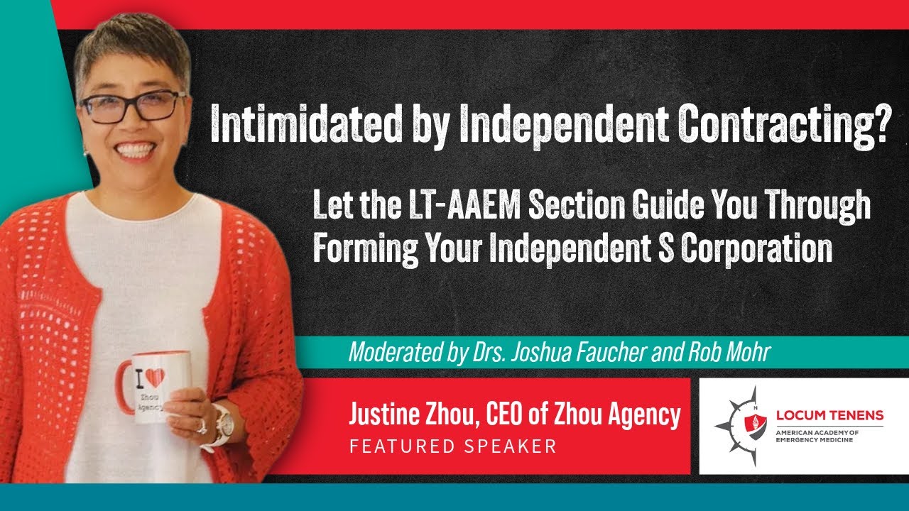 Setting Up Your Business as a 1099 Physician | Locum Tenens Webinar