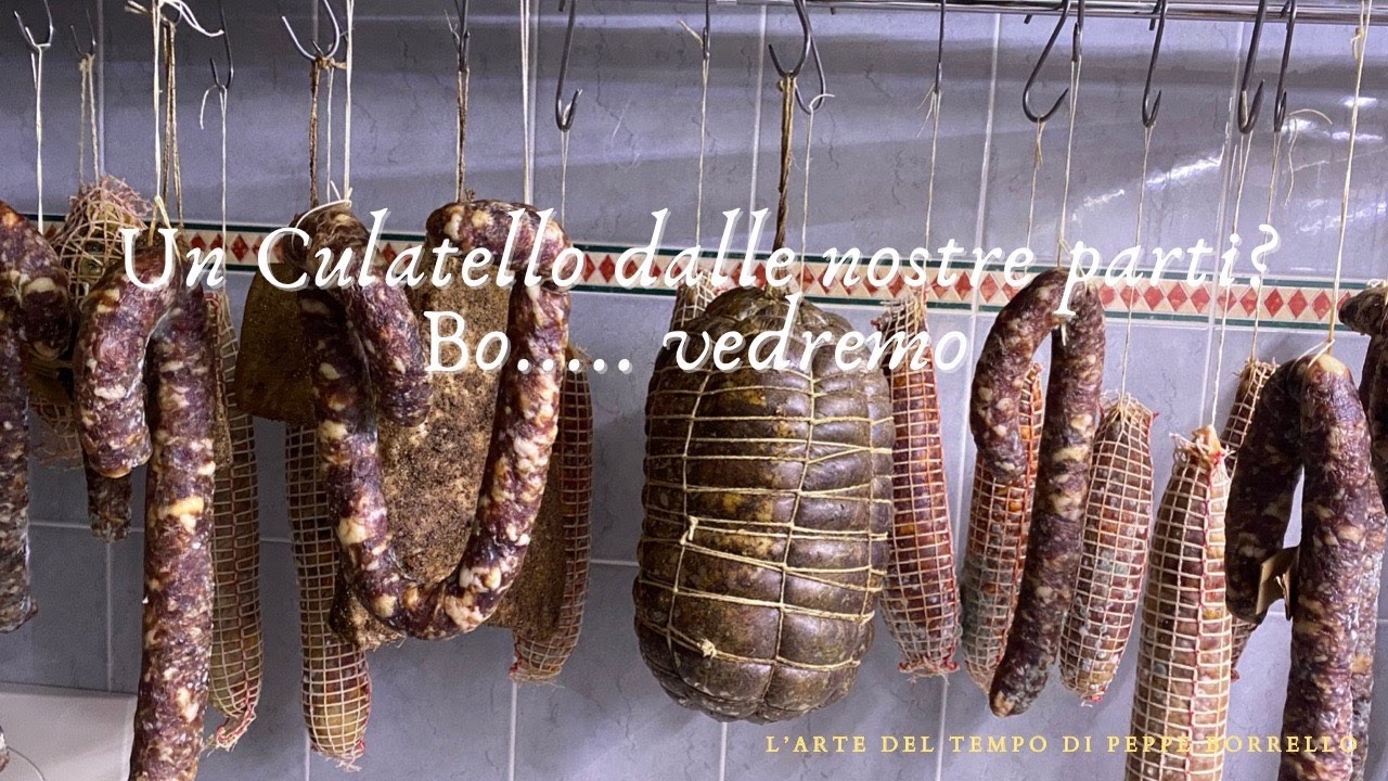 Il culatello a modo mio sul 38° parallelo di latitudine - L' Arte del Tempo di Peppe Borrello