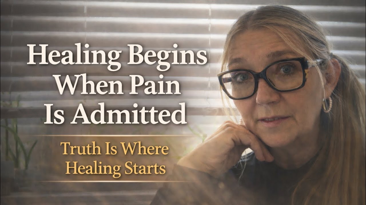 Healing Begins When Pain Is Admitted: The Truth About Emotional and Spiritual Restoration