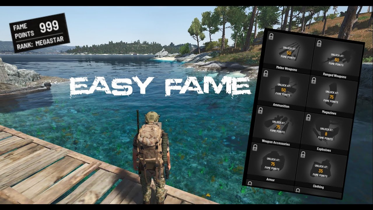 SCUM 0.95 Easy Fame