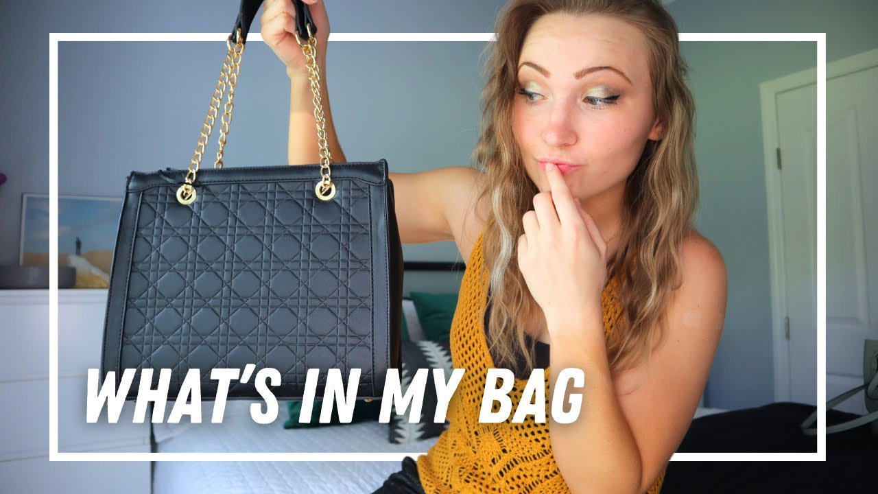 WHATS IN MY BAG // everyday purse must haves