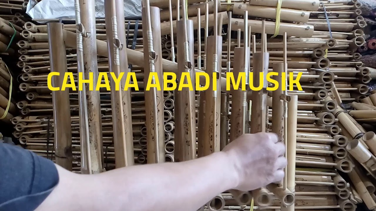 Tes Produk - Angklung 1 Oktav Bambu Putih | Cahaya Abadi Musik