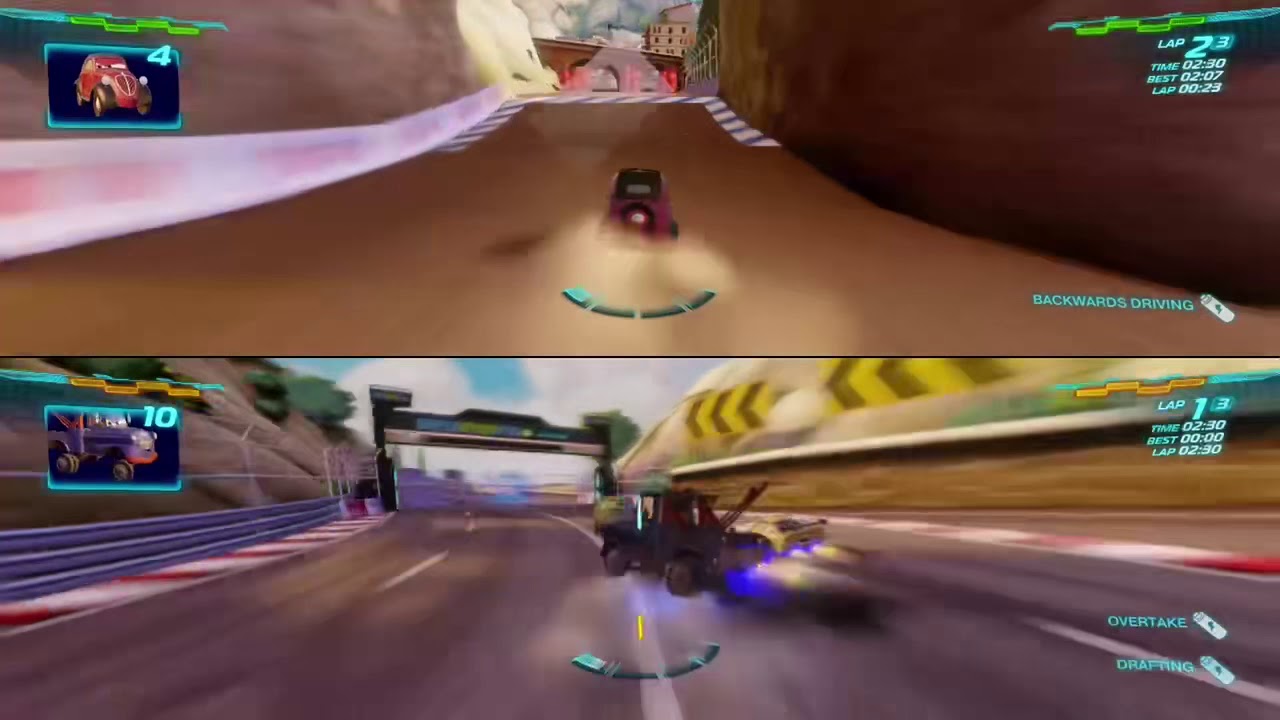 Cars 2 The Video Game | Uncle Topolino Vs Mater Ivan - Casino Tour |