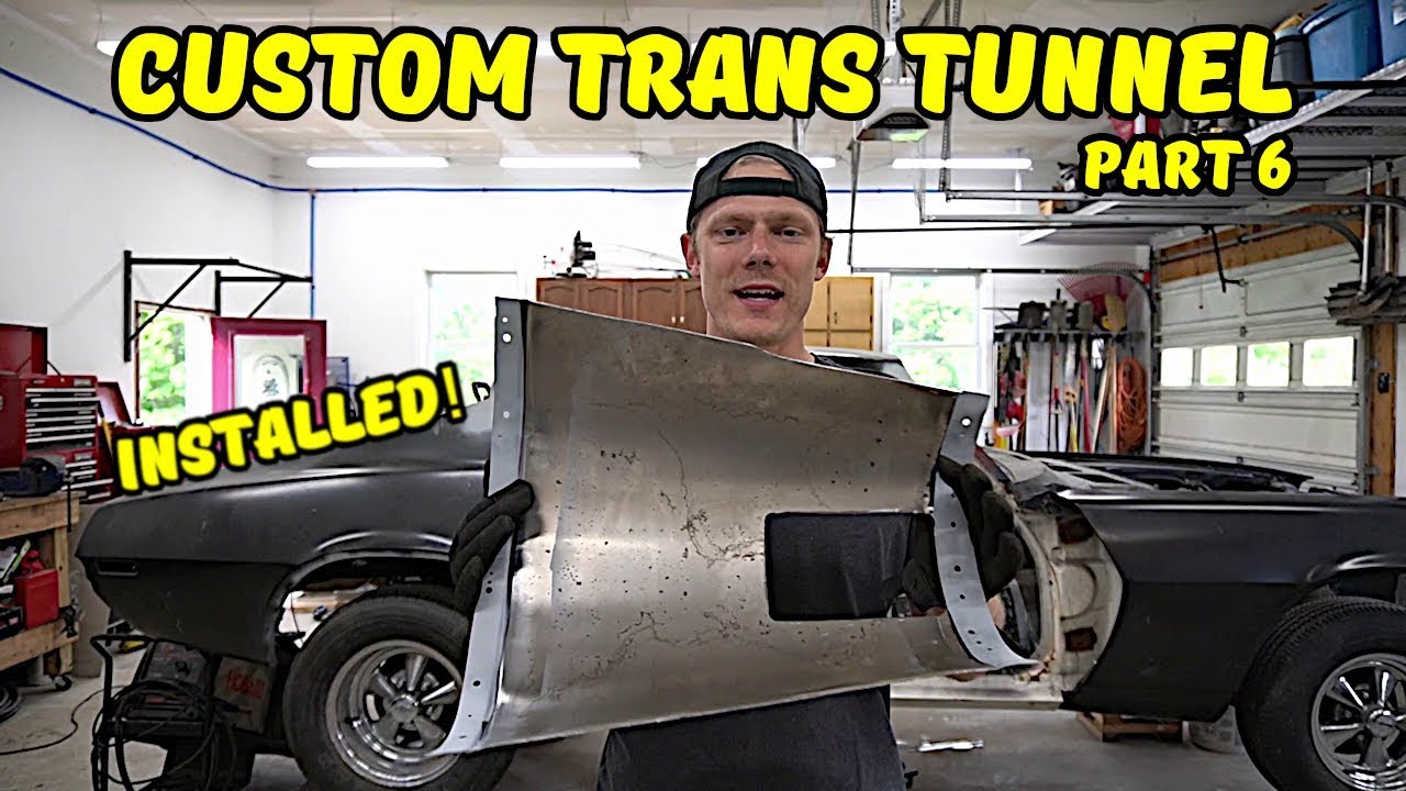 Custom Transmission Tunnel Fabrication Part 6 - Final Install - 71 Camaro RS