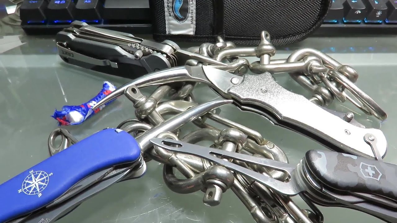 SAILOR'S TOOL : multi-tools with marlinspike (MYERCHIN, VICTORINOX, CRKT)