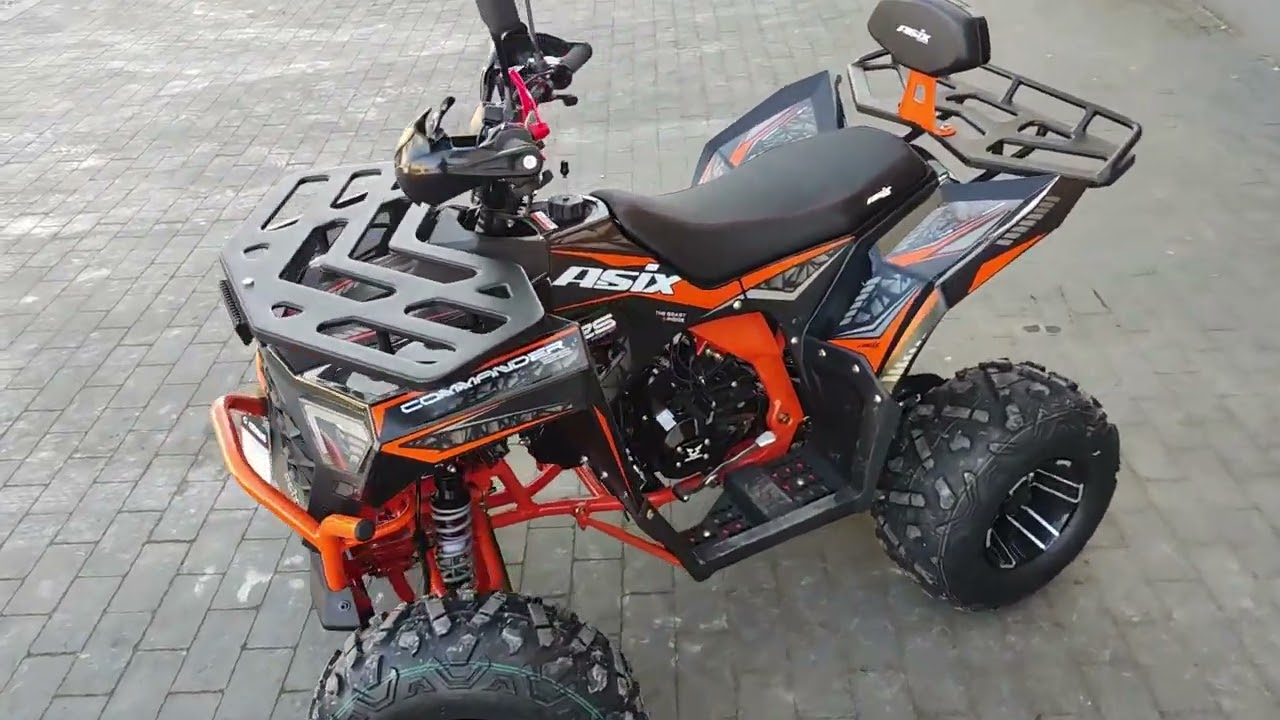 Quad Asix Commander 125 przygotowany dla klienta kt&oacute;ry komentuje, takie słowa zawsze nas cieszą :)