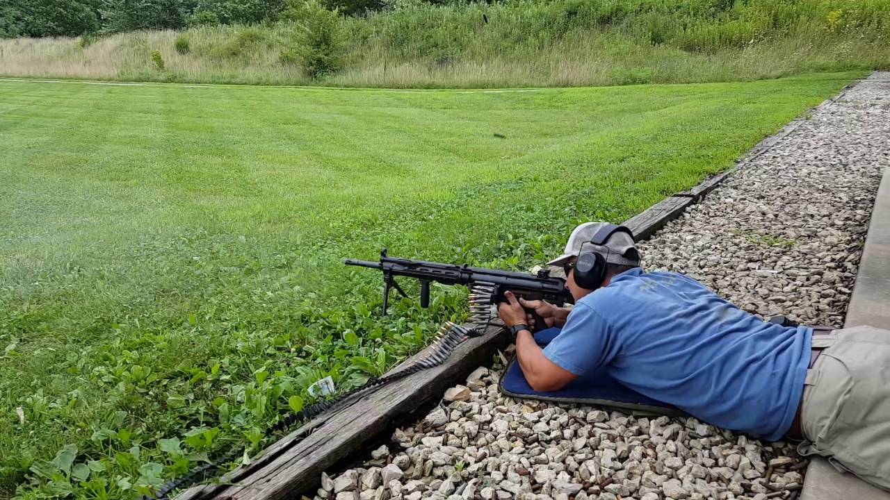 HK21 belt fed 40rounds