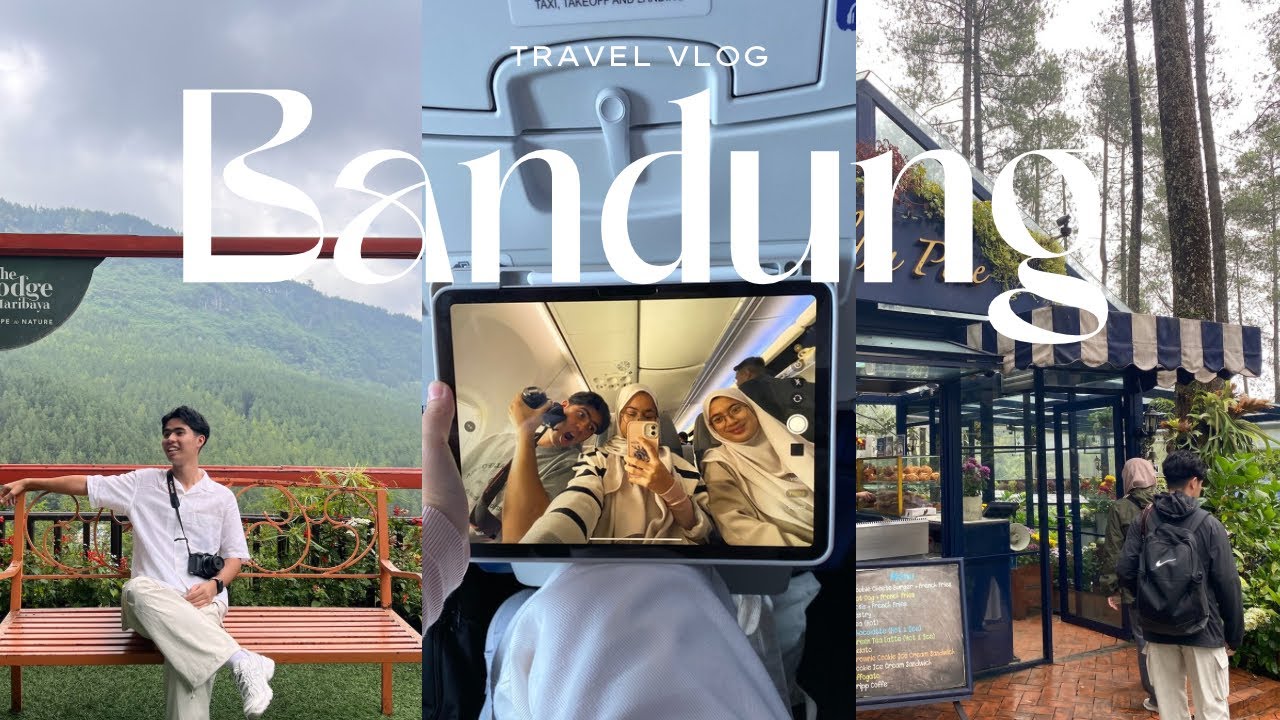 🇮🇩bandung travel vlog (first time vlogging)