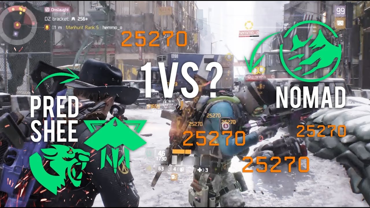 The Division 1.8.3 - Predshee vs Nomad (1v???)