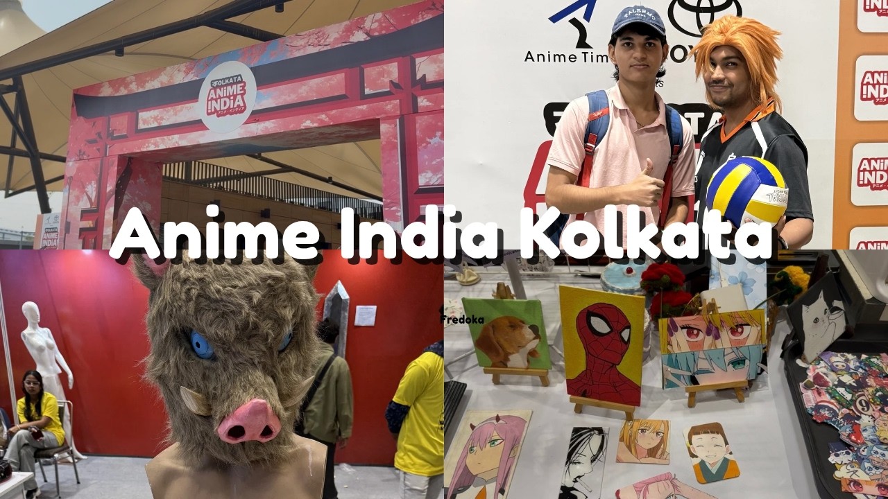 Anime Event in Kolkata | My First-Time Experience 😃