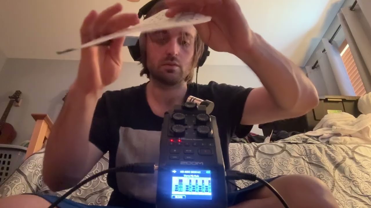 Звуки Zoom H6 для вашего лица ASMR