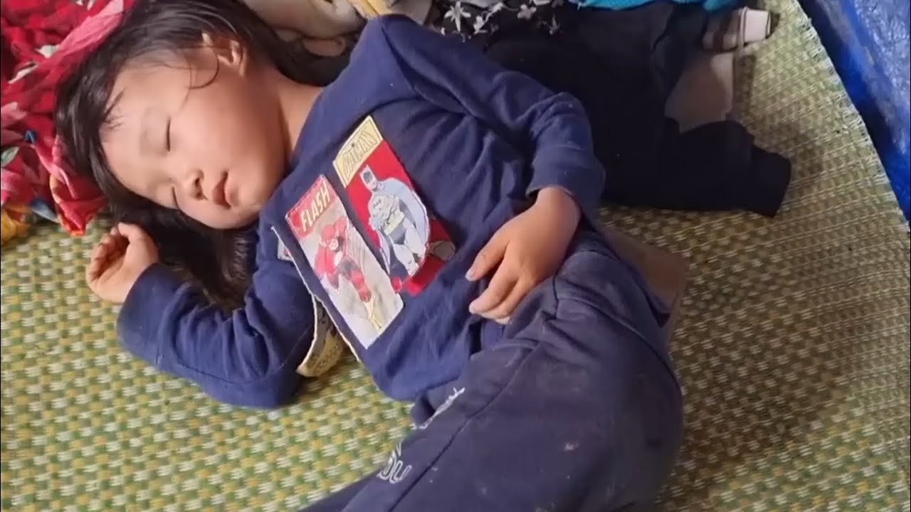 Big Sister Takes Care of a Sick Girl in Bed | Stranger Comes to Take Her Motorcycle