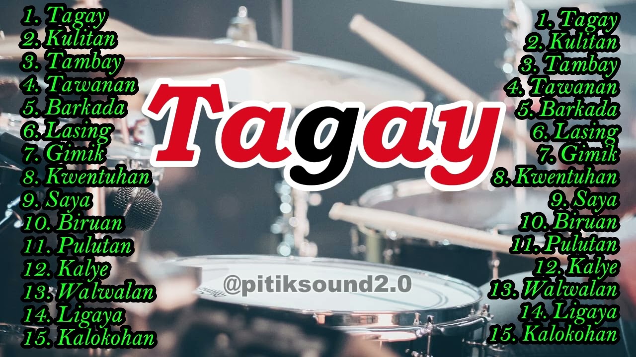 🍻 TAGAY | OPM HITS MUSIC ROCK PLAYLIST 🎸🔥@pitiksound2.0