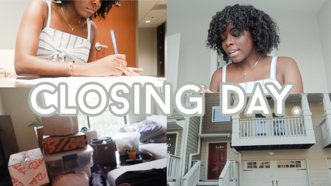 Buying My First House At 24! Closing Day VLOG 2021, Empty House Tour 2021