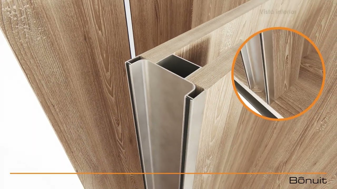 Perfiles gola vertical lateral y vertical central - Madecentro