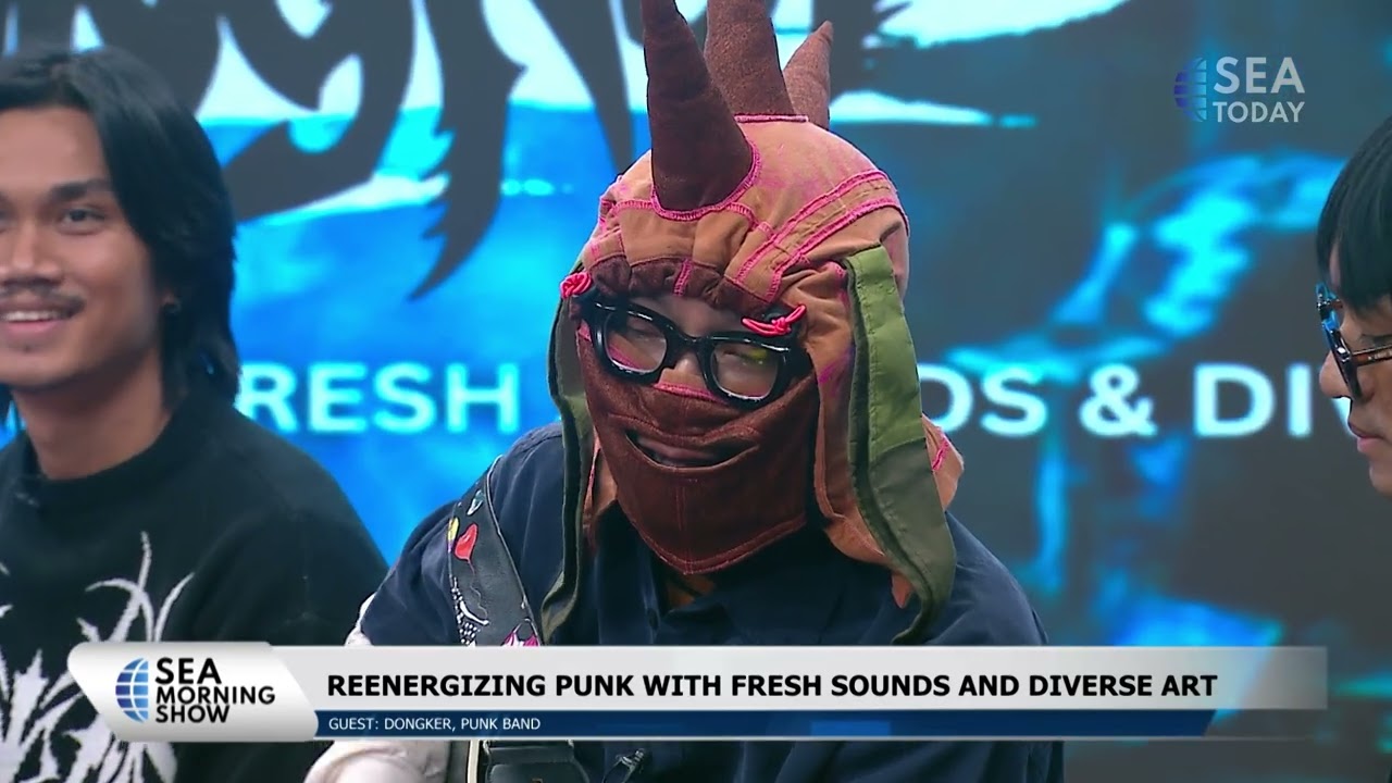SEA Morning Show Welcomes Dongker  Indonesia's Punk Rock Sensation