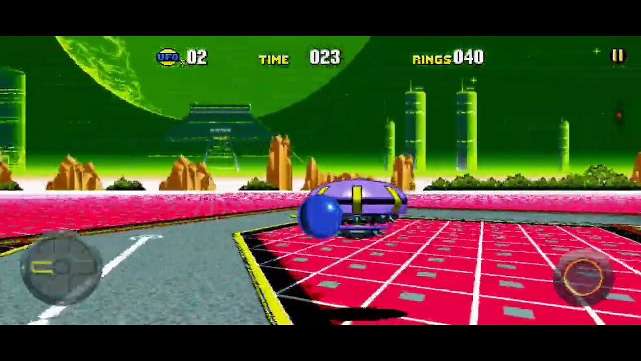 Passando do 7 Special Stage em Sonic CD 