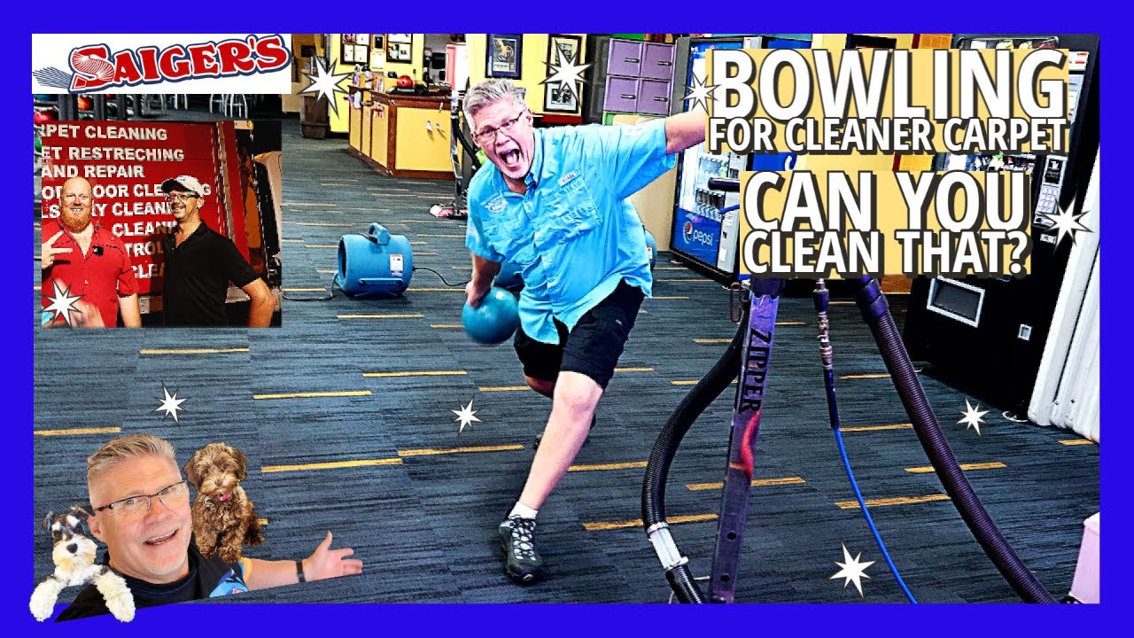 Can we really go Bowling for Cleaner Carpet? Can you Clean THAT?