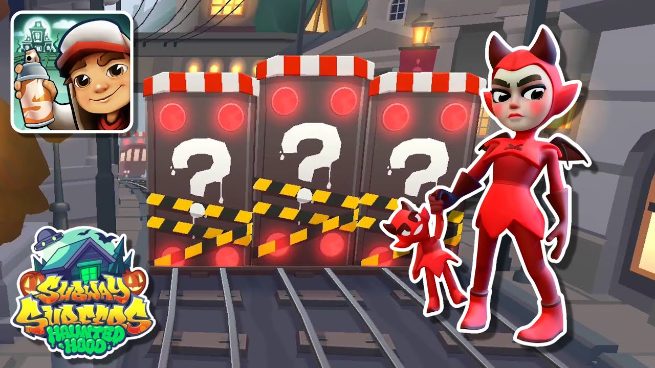 Unlock Thursday Lil Imp Outfit In Subway Surfers Haunted Hood 2024 Season Hunt! ~ Mystery Hurdles