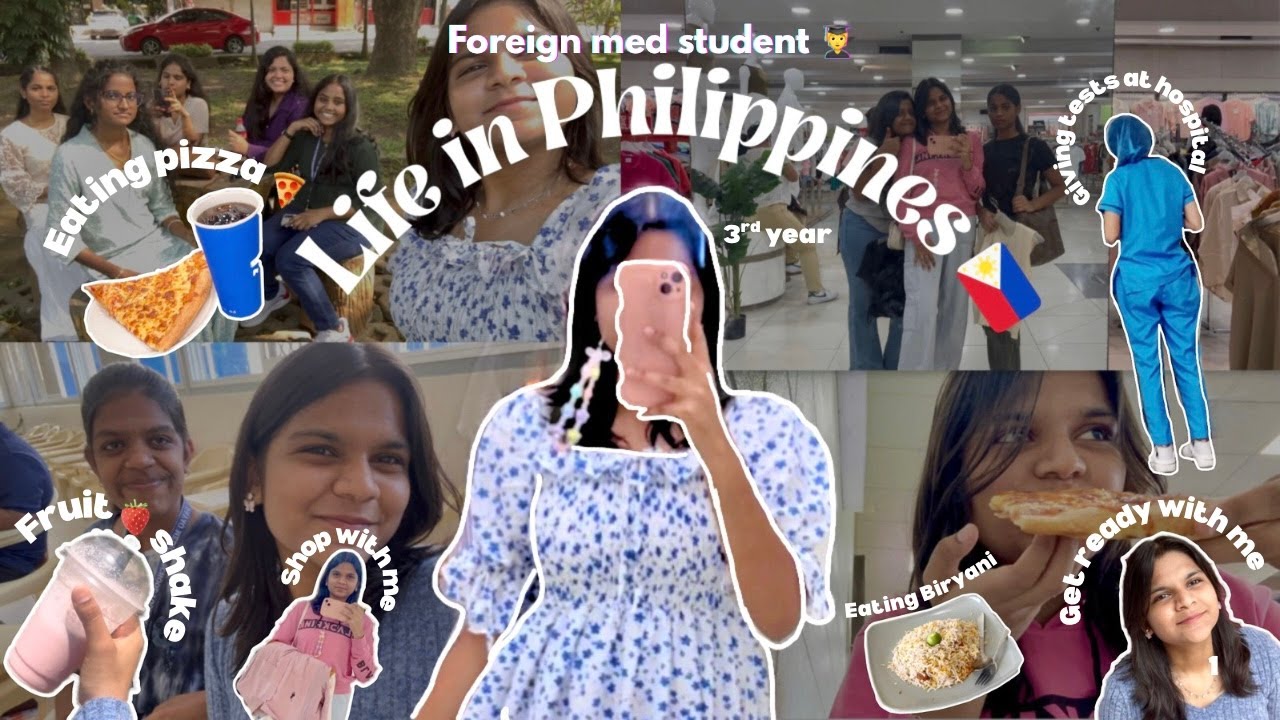 Life in the Philippines 🇵🇭 /3rd year MBBS enrollment,  Shopping + Hanging Out with friends!