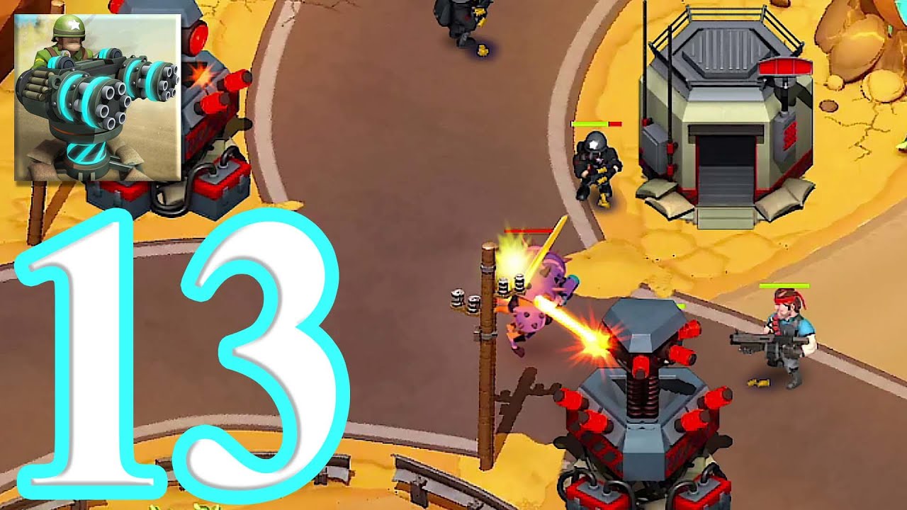 Alien Creeps TD: Strategy Game - Gameplay Walkthrough Episode 13 (iOS, Android)
