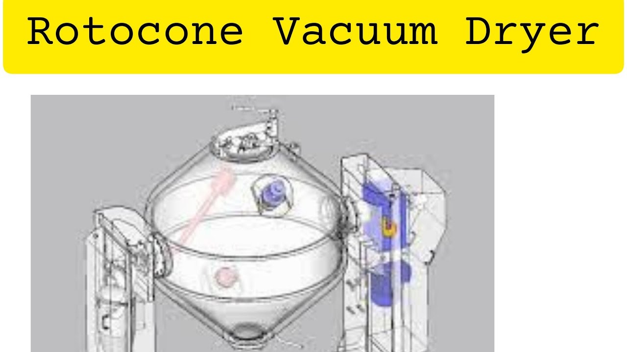 What is the Roto Cone vacuum dryer? || What is the working principle of RCVD? || RCVD || RVD